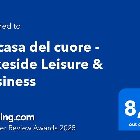 La Casa Del Cuore - Lakeside Leisure & Business 바메노 외부 사진